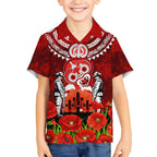 New Zealand ANZAC Waitangi Day Hawaiian Shirt Hei Tiki and Soldier