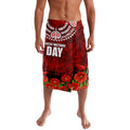 New Zealand ANZAC Waitangi Day Lavalava Hei Tiki and Soldier