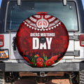 New Zealand ANZAC Waitangi Day Spare Tire Cover Hei Tiki and Soldier