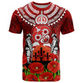 New Zealand ANZAC Waitangi Day T Shirt Hei Tiki and Soldier