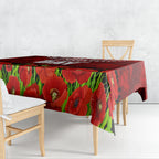 New Zealand ANZAC Waitangi Day Tablecloth Hei Tiki and Soldier