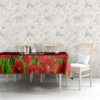 New Zealand ANZAC Waitangi Day Tablecloth Hei Tiki and Soldier