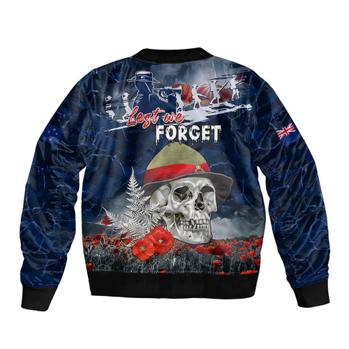 New Zealand ANZAC Day Bomber Jacket Freedom Ain't Free
