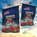 New Zealand ANZAC Day Garden Flag Freedom Ain't Free