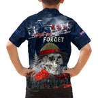 New Zealand ANZAC Day Hawaiian Shirt Freedom Ain't Free