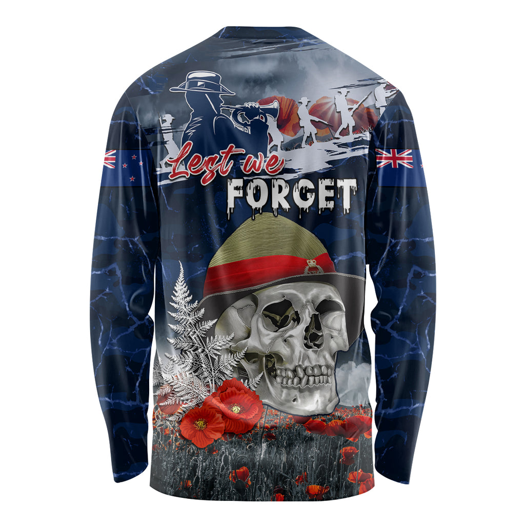New Zealand ANZAC Day Long Sleeve Shirt Freedom Ain't Free
