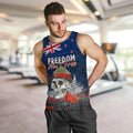 New Zealand ANZAC Day Men Tank Top Freedom Ain't Free