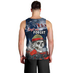New Zealand ANZAC Day Men Tank Top Freedom Ain't Free