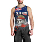 New Zealand ANZAC Day Men Tank Top Freedom Ain't Free