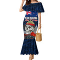 New Zealand ANZAC Day Mermaid Dress Freedom Ain't Free