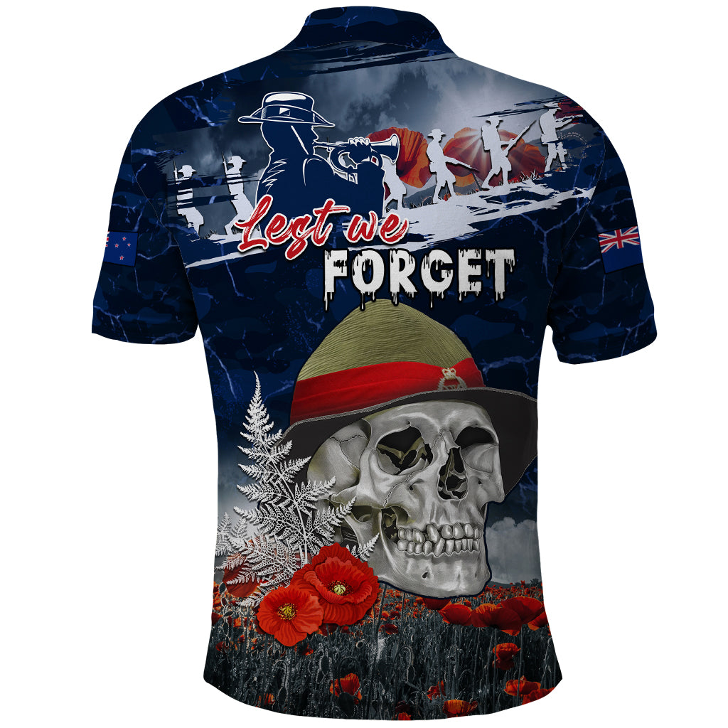 New Zealand ANZAC Day Polo Shirt Freedom Ain't Free