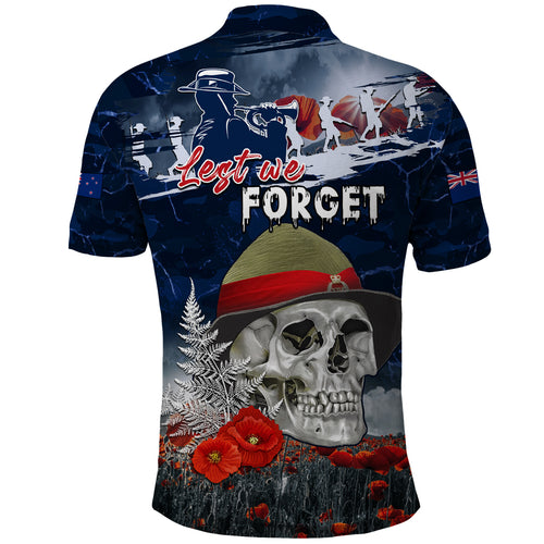 New Zealand ANZAC Day Polo Shirt Freedom Ain't Free