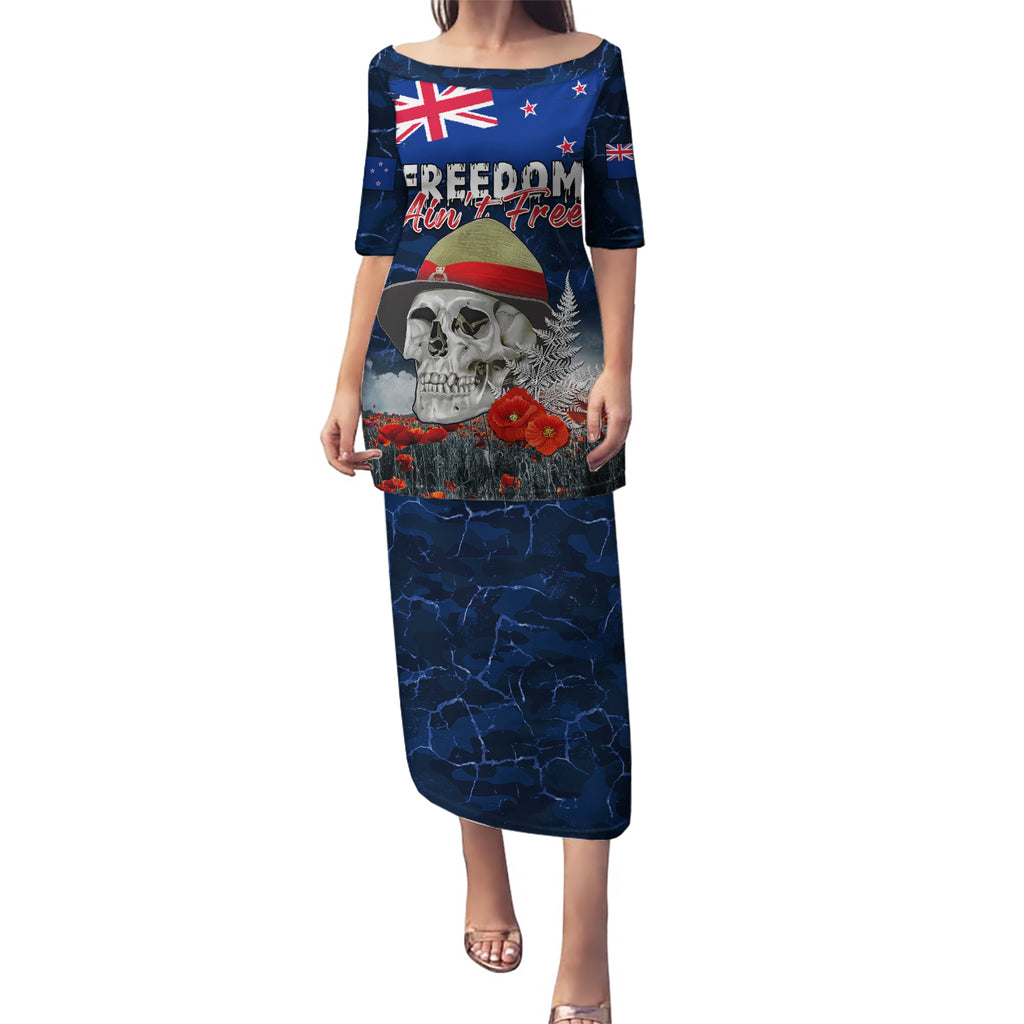 New Zealand ANZAC Day Puletasi Freedom Ain't Free