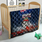 New Zealand ANZAC Day Quilt Freedom Ain't Free