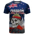New Zealand ANZAC Day T Shirt Freedom Ain't Free