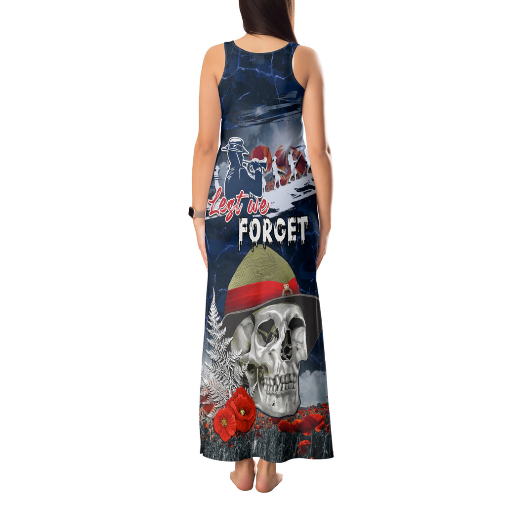 New Zealand ANZAC Day Tank Maxi Dress Freedom Ain't Free