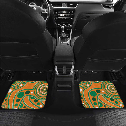 Australia And Ireland Rugby Car Mats Walllabies And Shamrock Together