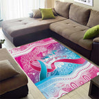 Australia Hereditary Cancer Awareness Area Rug Never Give Up