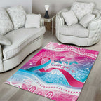 Australia Hereditary Cancer Awareness Area Rug Never Give Up