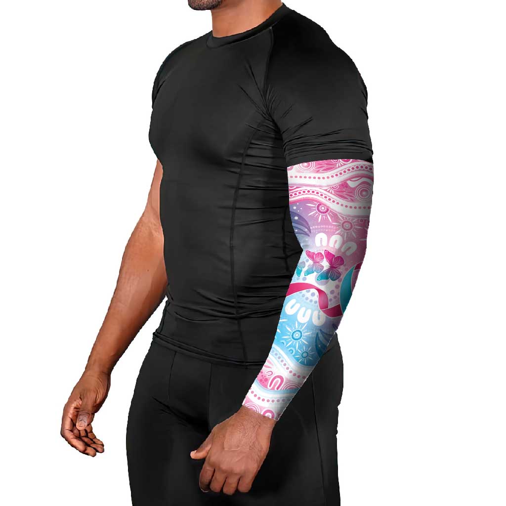 Australia Hereditary Cancer Awareness Arm Sleeves Never Give Up