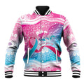Australia Hereditary Cancer Awareness Baseball Jacket Never Give Up