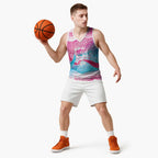 Australia Hereditary Cancer Awareness Basketball Jersey Never Give Up