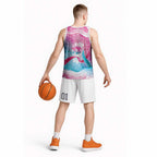 Australia Hereditary Cancer Awareness Basketball Jersey Never Give Up