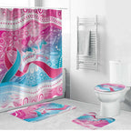 Australia Hereditary Cancer Awareness Bathroom Set Never Give Up