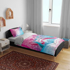 Australia Hereditary Cancer Awareness Bedding Set Never Give Up