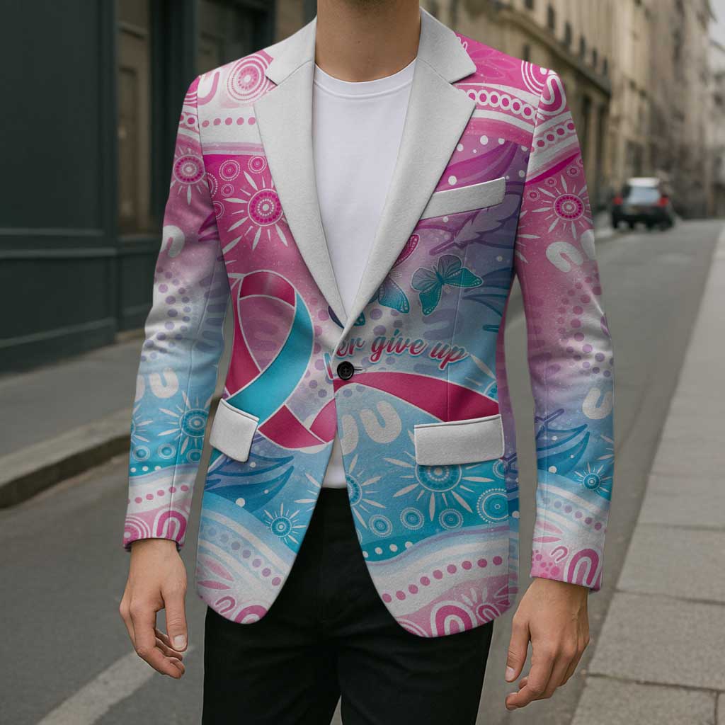 Australia Hereditary Cancer Awareness Blazer Never Give Up