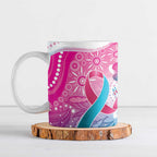 Australia Hereditary Cancer Awareness Ceramic Mug Never Give Up
