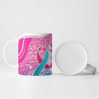 Australia Hereditary Cancer Awareness Ceramic Mug Never Give Up