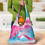 Australia Hereditary Cancer Awareness Grocery Bag Never Give Up