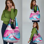 Australia Hereditary Cancer Awareness Grocery Bag Never Give Up