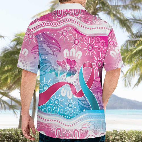 Australia Hereditary Cancer Awareness Hawaiian Shirt Never Give Up