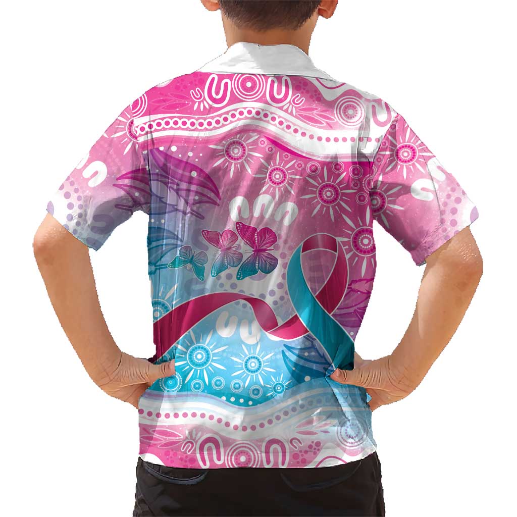 Australia Hereditary Cancer Awareness Hawaiian Shirt Never Give Up