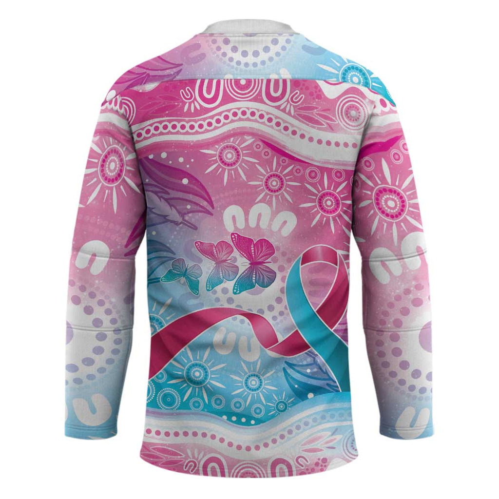 Australia Hereditary Cancer Awareness Hockey Jersey Never Give Up