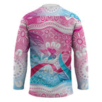 Australia Hereditary Cancer Awareness Hockey Jersey Never Give Up