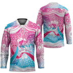 Australia Hereditary Cancer Awareness Hockey Jersey Never Give Up