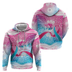 Australia Hereditary Cancer Awareness Hoodie Never Give Up
