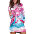 Australia Hereditary Cancer Awareness Hoodie Dress Never Give Up