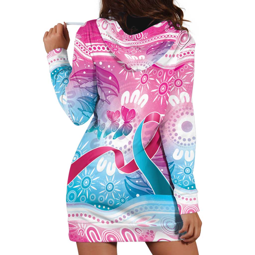 Australia Hereditary Cancer Awareness Hoodie Dress Never Give Up