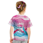 Australia Hereditary Cancer Awareness Kid T Shirt Never Give Up
