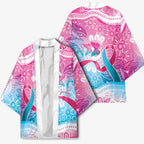 Australia Hereditary Cancer Awareness Kimono Never Give Up