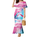 Australia Hereditary Cancer Awareness Mermaid Dress Never Give Up