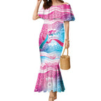 Australia Hereditary Cancer Awareness Mermaid Dress Never Give Up