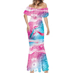 Australia Hereditary Cancer Awareness Mermaid Dress Never Give Up