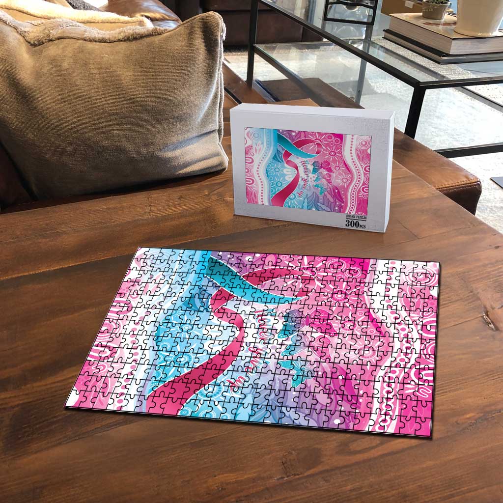 Australia Hereditary Cancer Awareness Puzzle Never Give Up