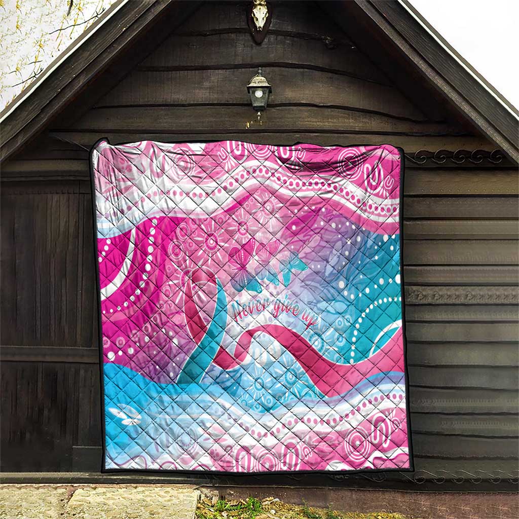 Australia Hereditary Cancer Awareness Quilt Never Give Up