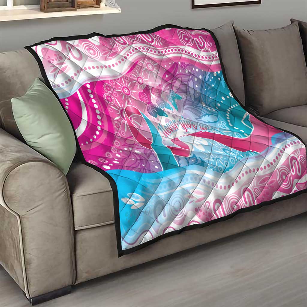 Australia Hereditary Cancer Awareness Quilt Never Give Up